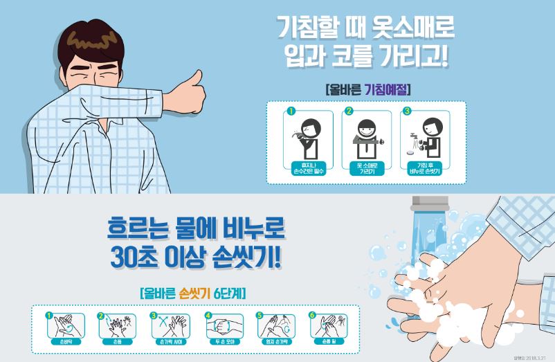 기침예절 및 손씻기(포스터)_국문 사진8