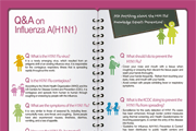 신종인플루엔자 A (H1N1) 영문 리플렛 사진6