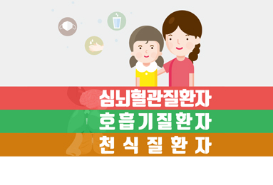 미세먼지 기저질환자별 대응수칙