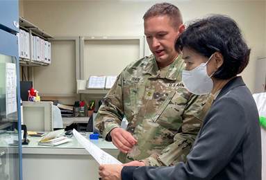 KDCA Commissioner Dr. Youngmee Jee visited U.S. Forces Korea (USFK)